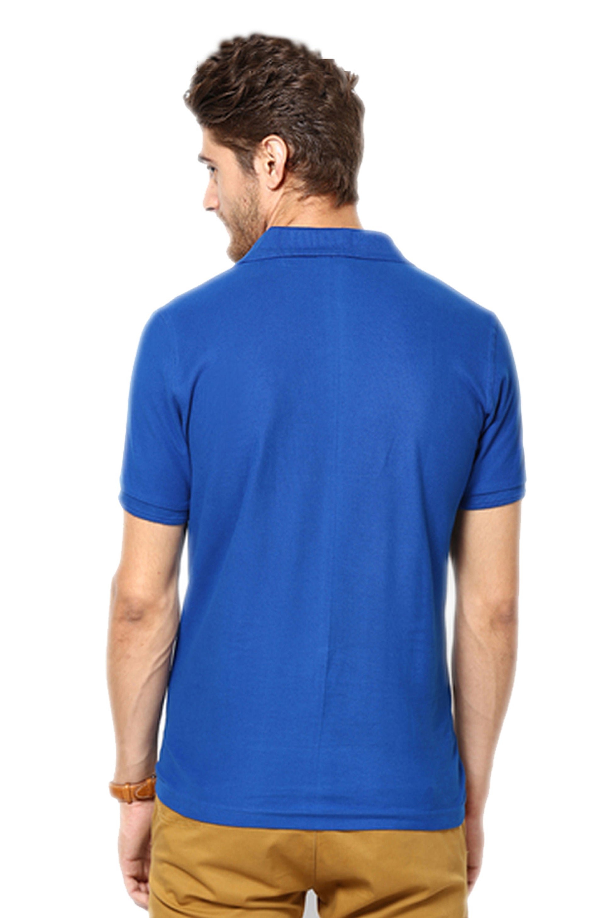 Cotton Blend Polo Collar  Men'S Tshirt  (Pack Of 4)-XXL-RBSBORBG